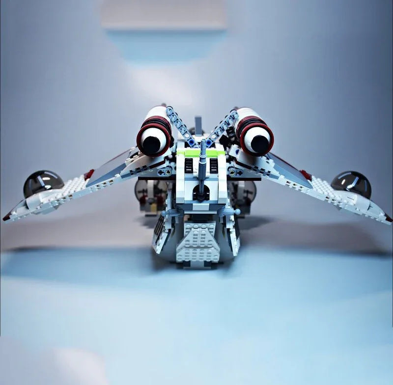 1224pcs Republic Gunship Set Compatible Building Toy Set US