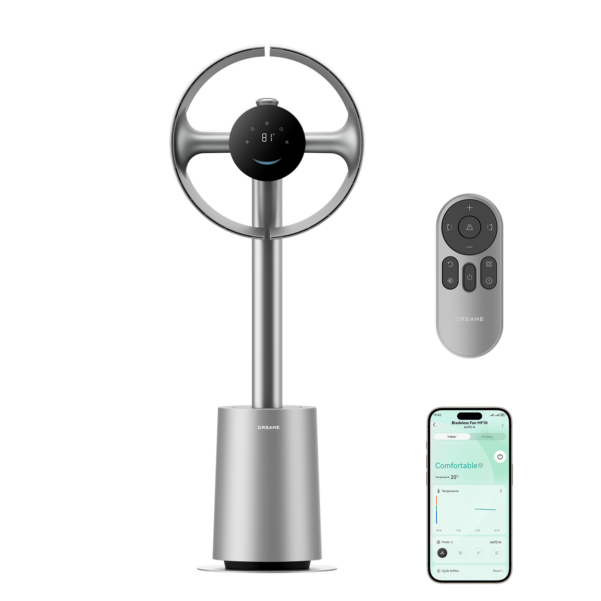 Dreame MF10 Bladeless Fan - App Only