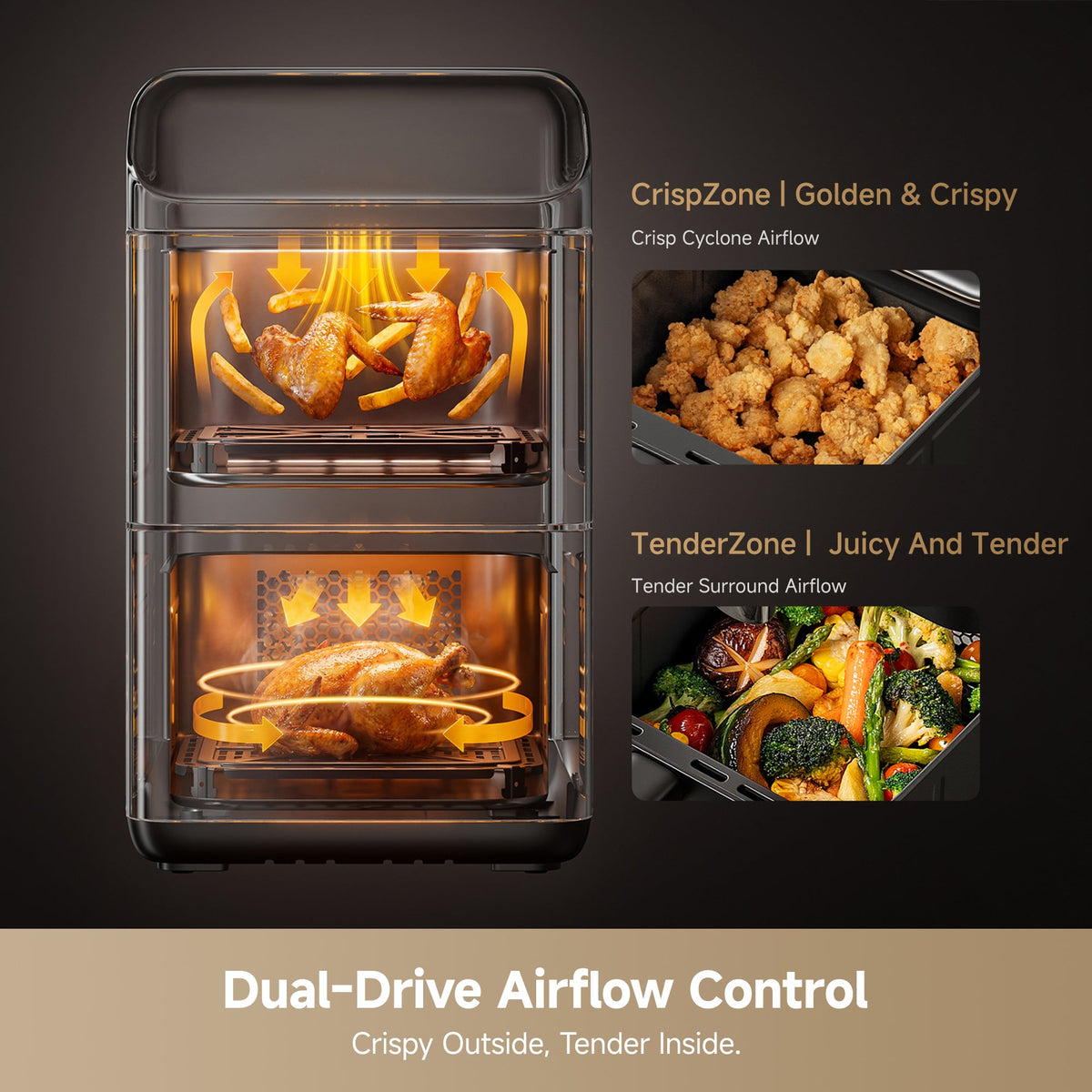Dreame AeroFusion™ DS50 Air Fryer--App Only