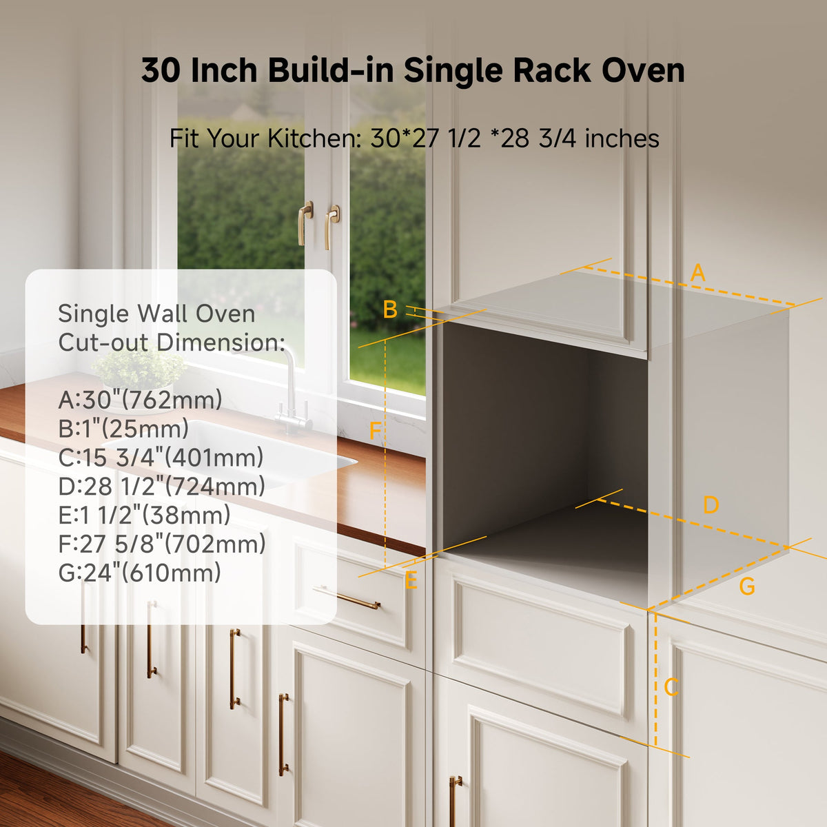 Dreame OZ601 Pro Single Wall Oven