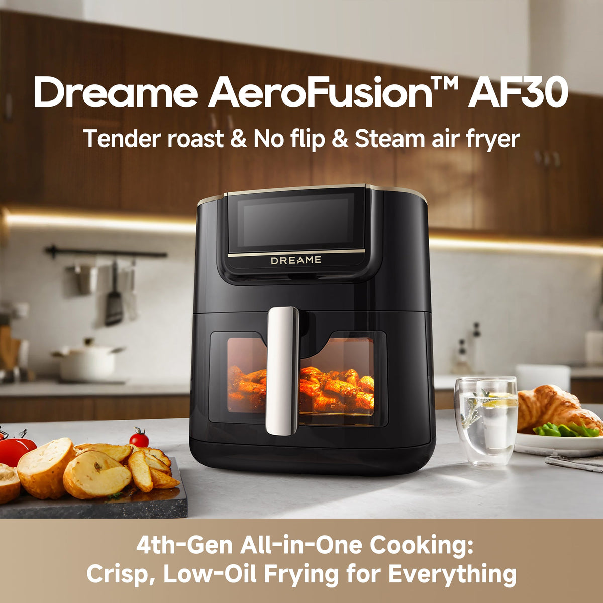 Dreame AeroFusion™ AF30 Air Fryer--App Only