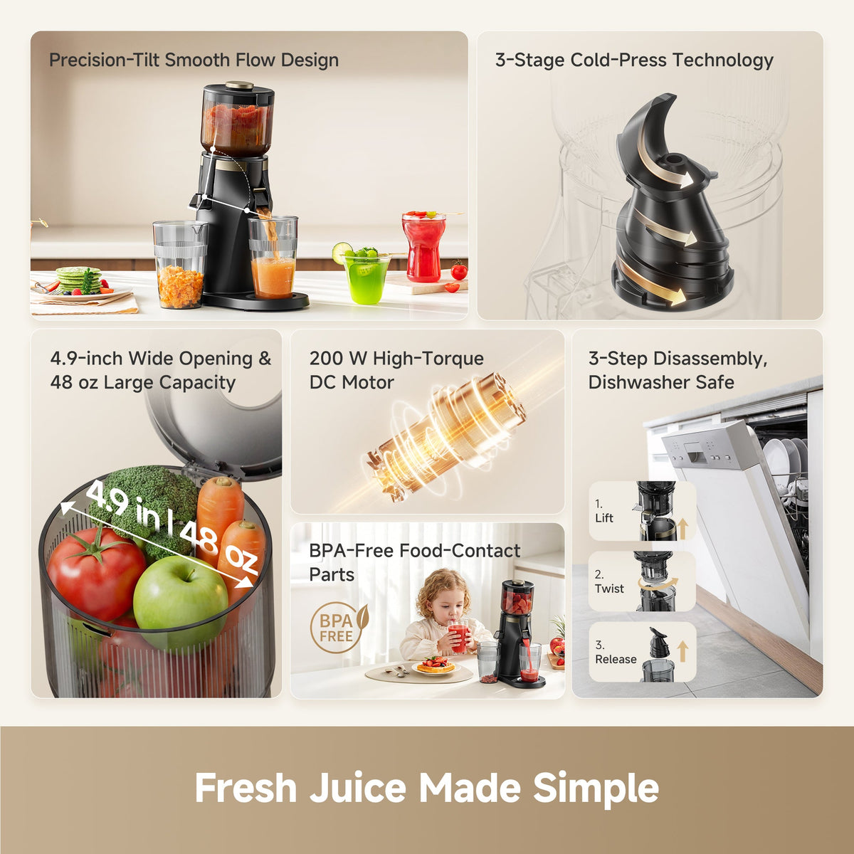 Dreame SJ30 Slow Juicer