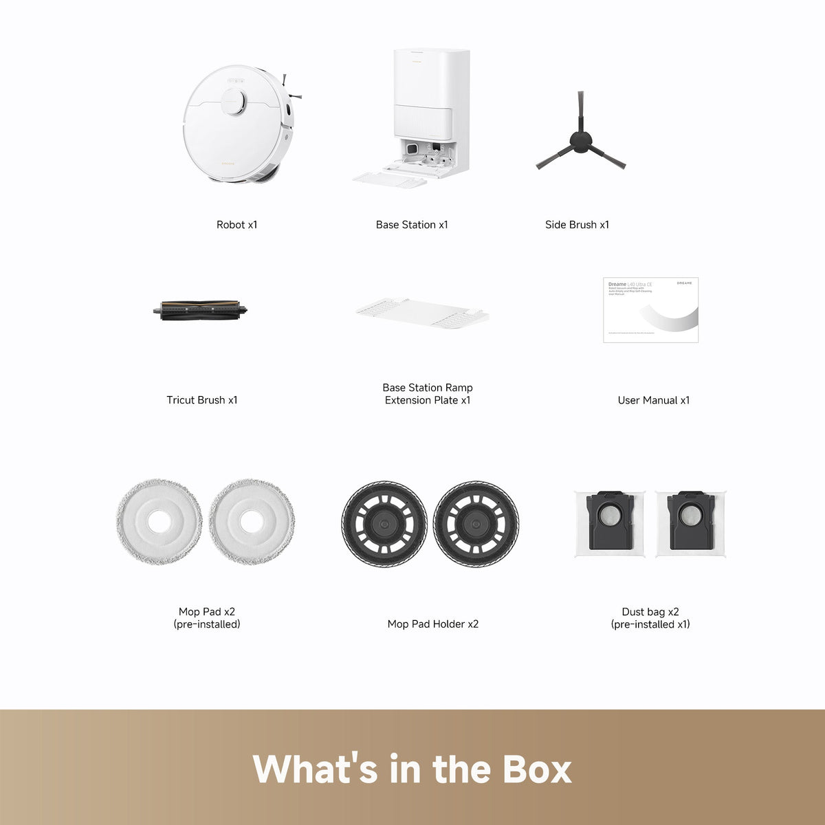 Dreame L40s Ultra CE Robot Vacuum (for Business)