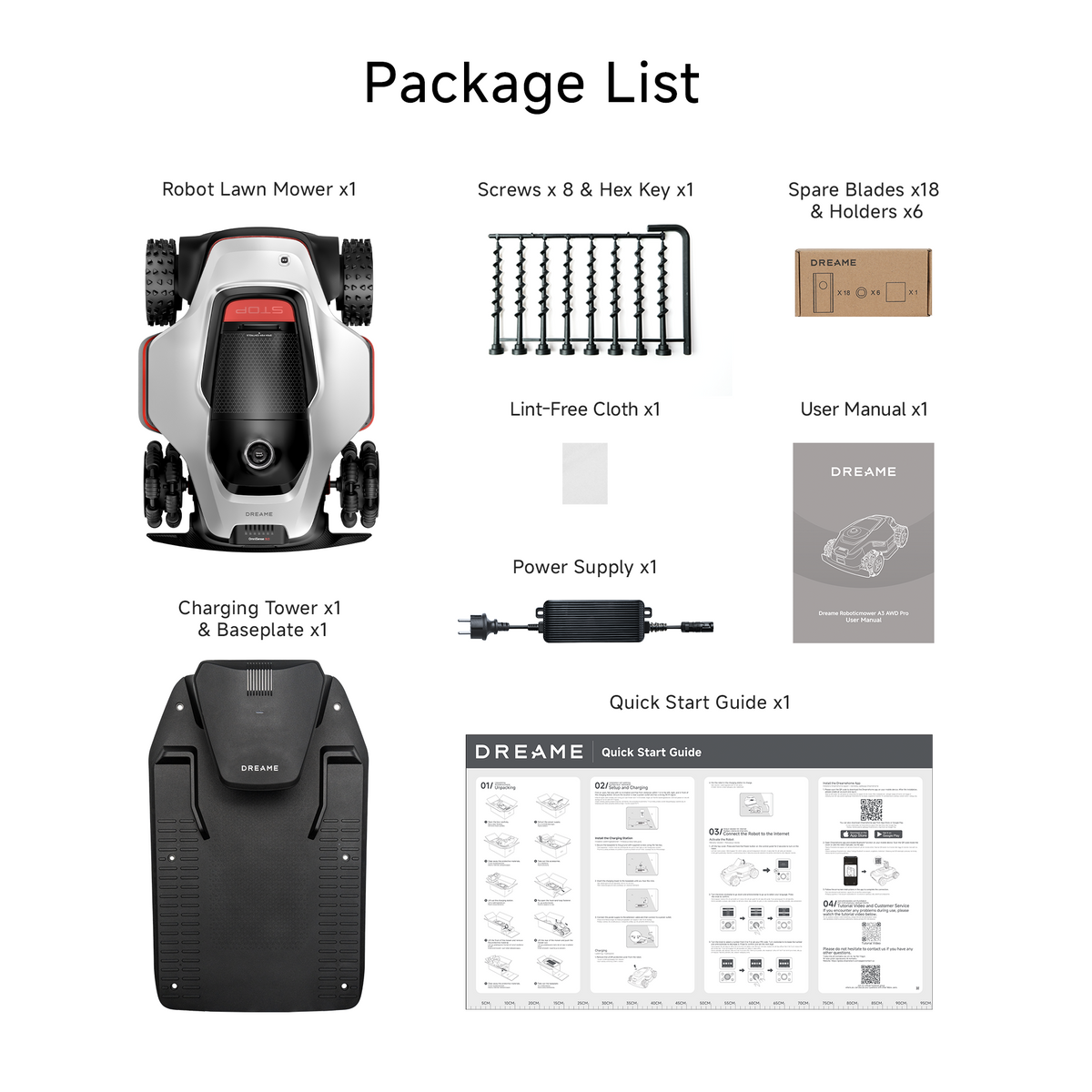 Dreame A3 AWD Pro Robot Lawn Mower
