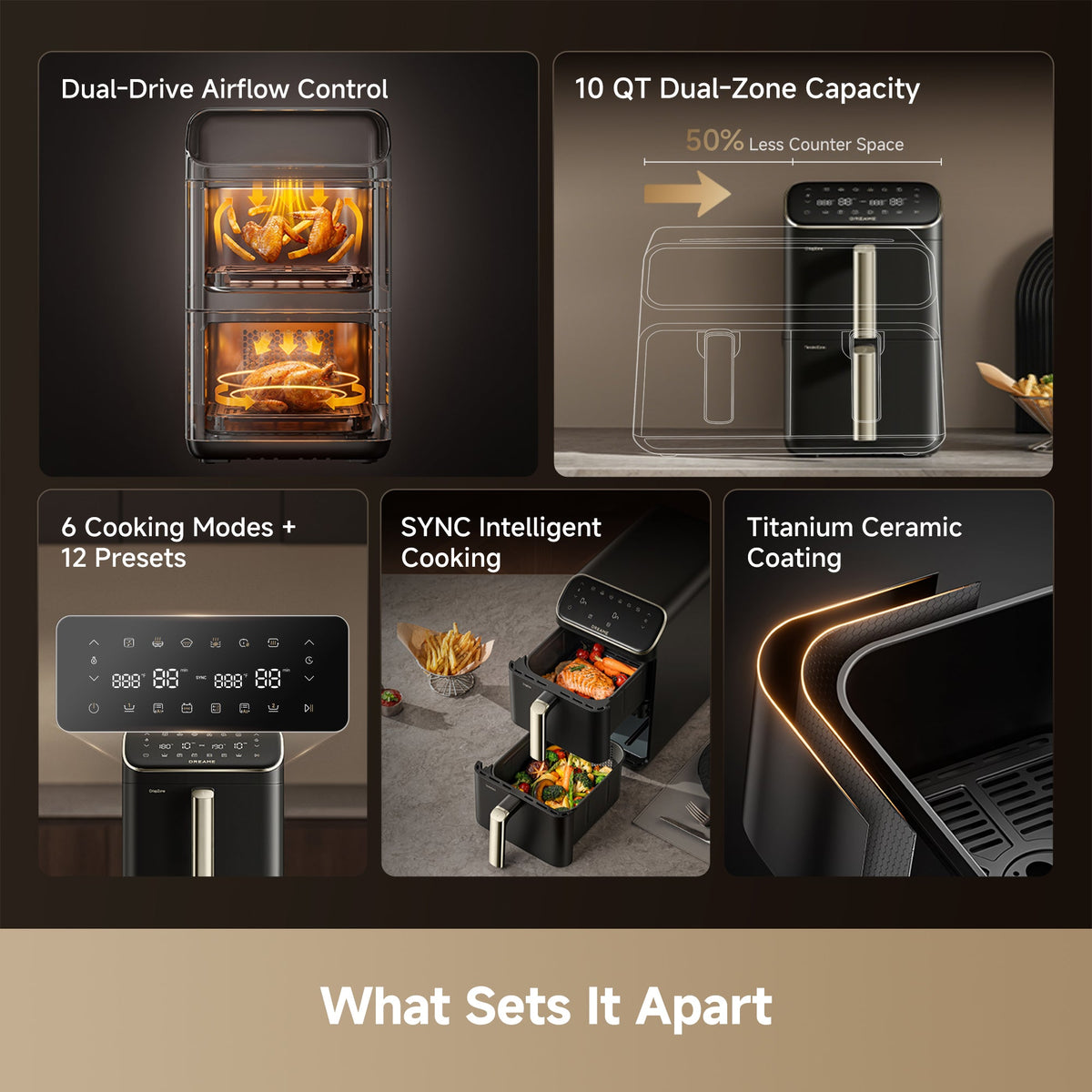 Dreame AeroFusion™ DS50 Air Fryer - Membership