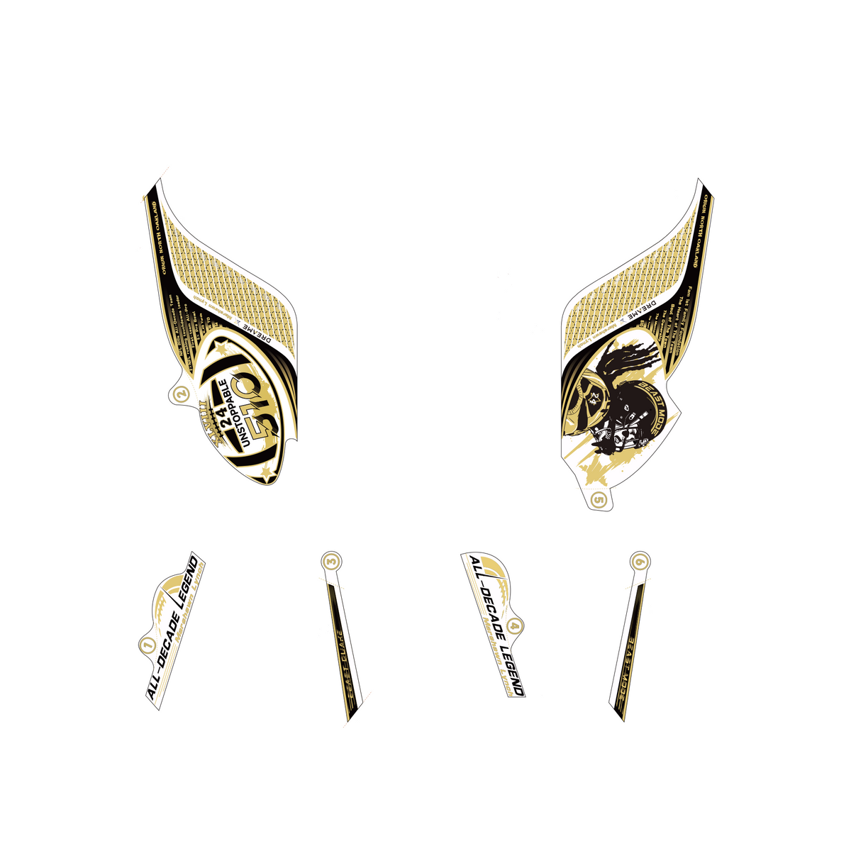 Dreame x Marshawn Lynch Limited Beast-Worthy Decal