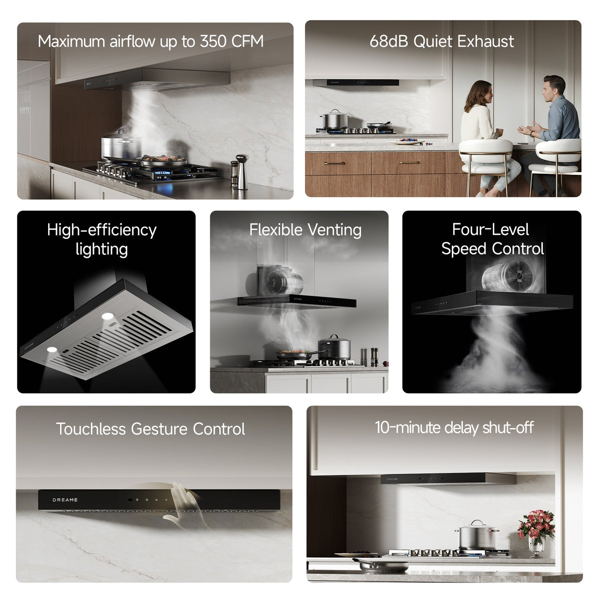 Dreame HZ601 Chimney Range Hood