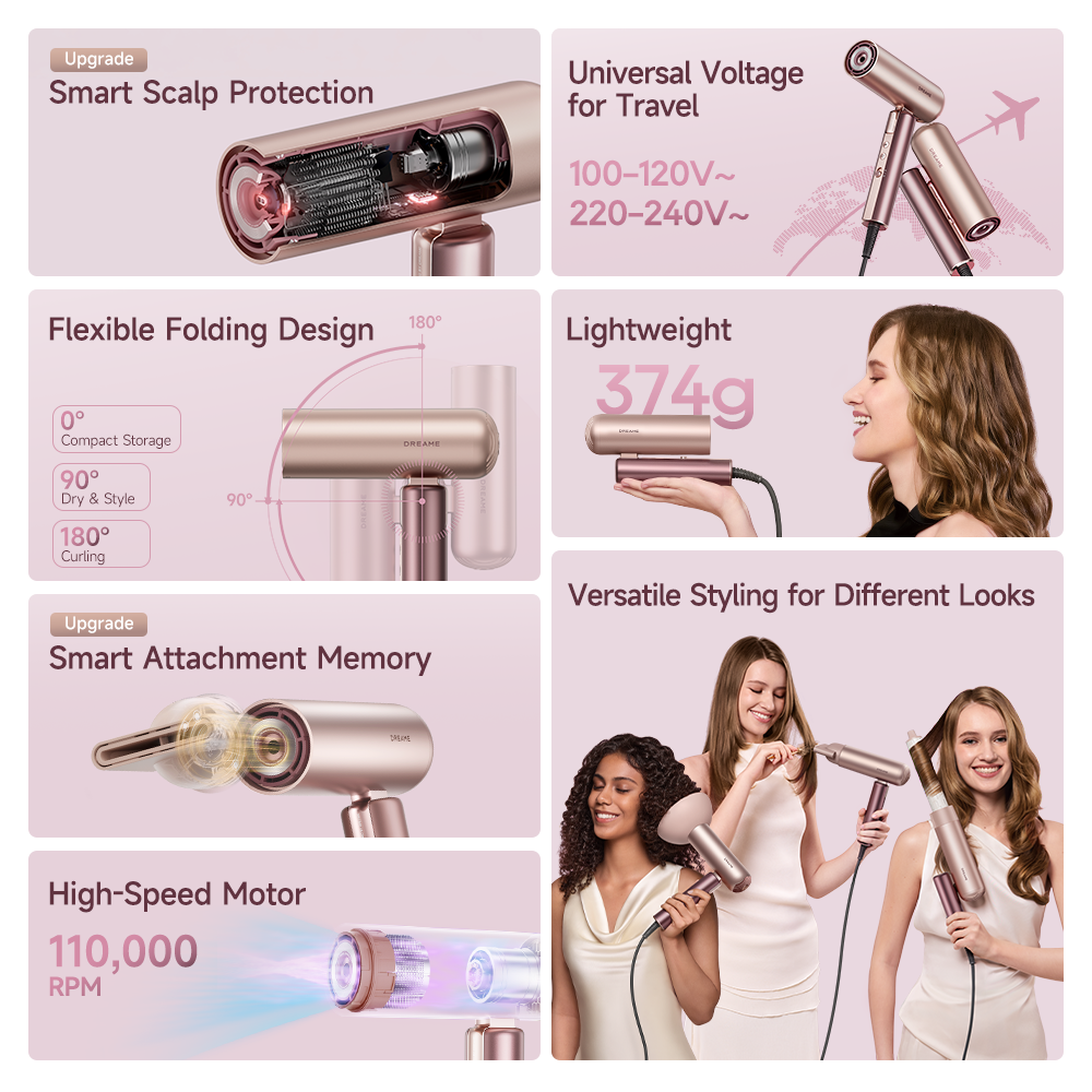Dreame Pocket Aura Hair Dryer