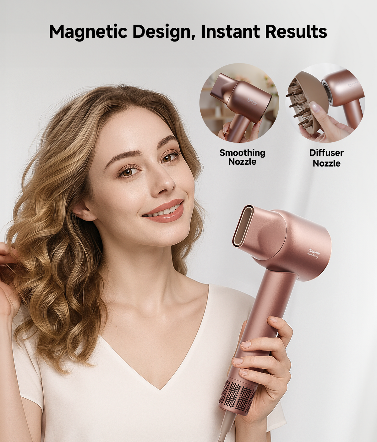 46% Off-Dreame Hair Glory Combo High-Speed Hair Dryer-Membership