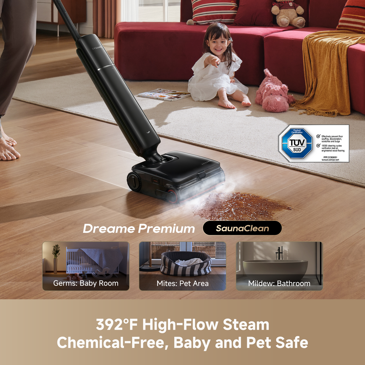 Dreame Aero Pro Steam Wet Dry Vacuum