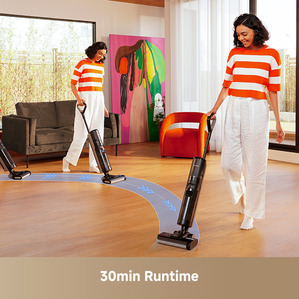Dreame FloorX 301 Floor Washer, Mop Vacuum Combo with Auto Self-Cleaning
