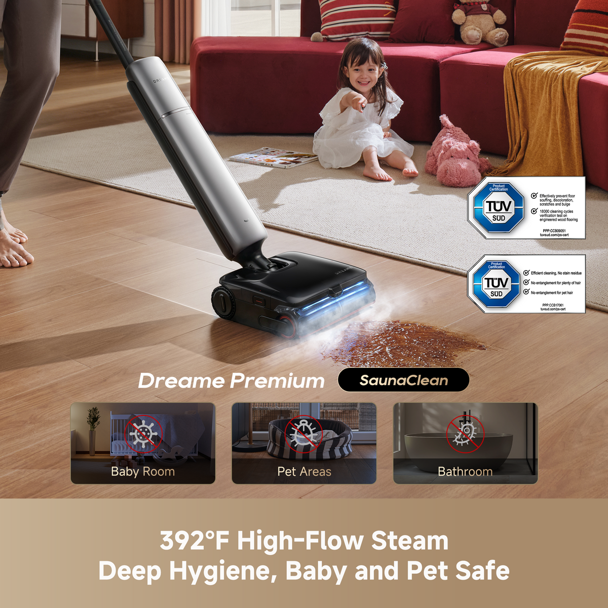 Dreame Aero Ultra Steam Wet Dry Vacuum