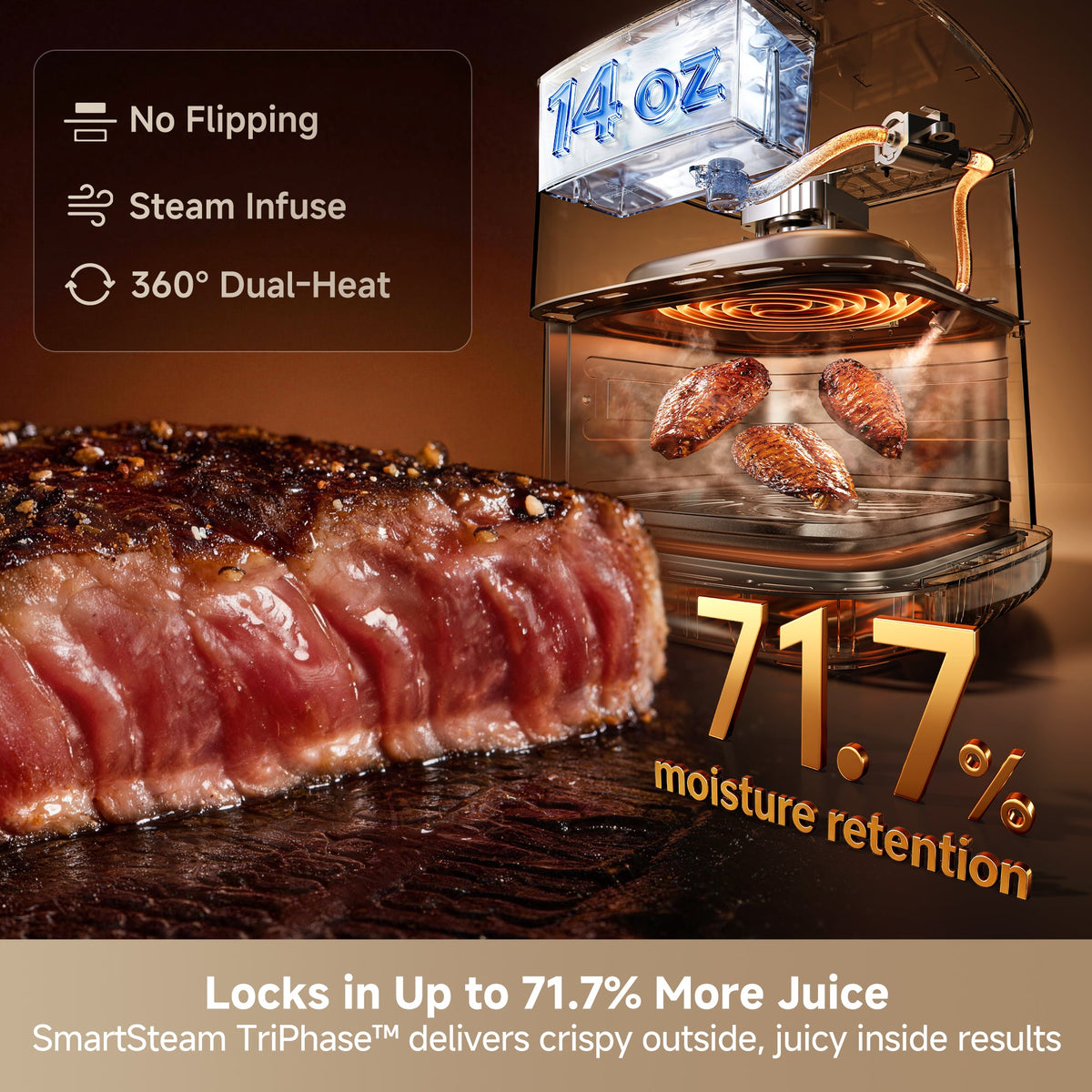 Dreame AeroFusion™ AF30 Air Fryer--App Only