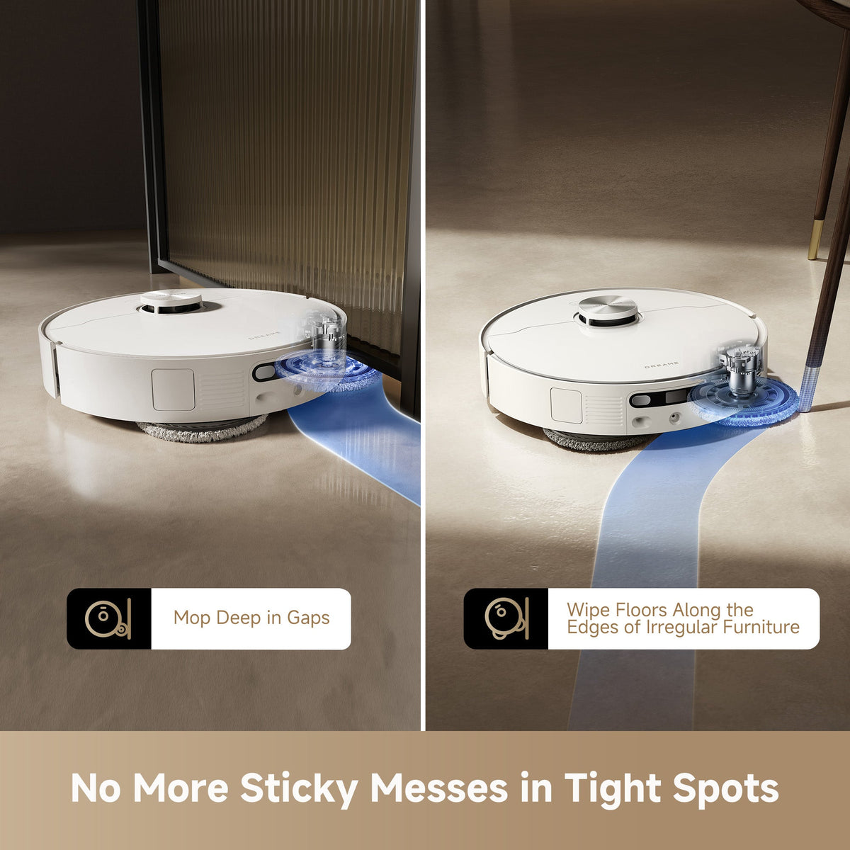 Dreame GoVac 500 Robot Vacuum and Mop