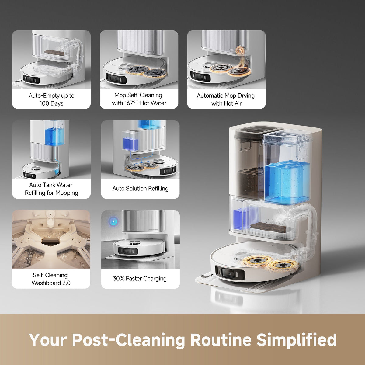 Dreame GoVac 500 Robot Vacuum and Mop