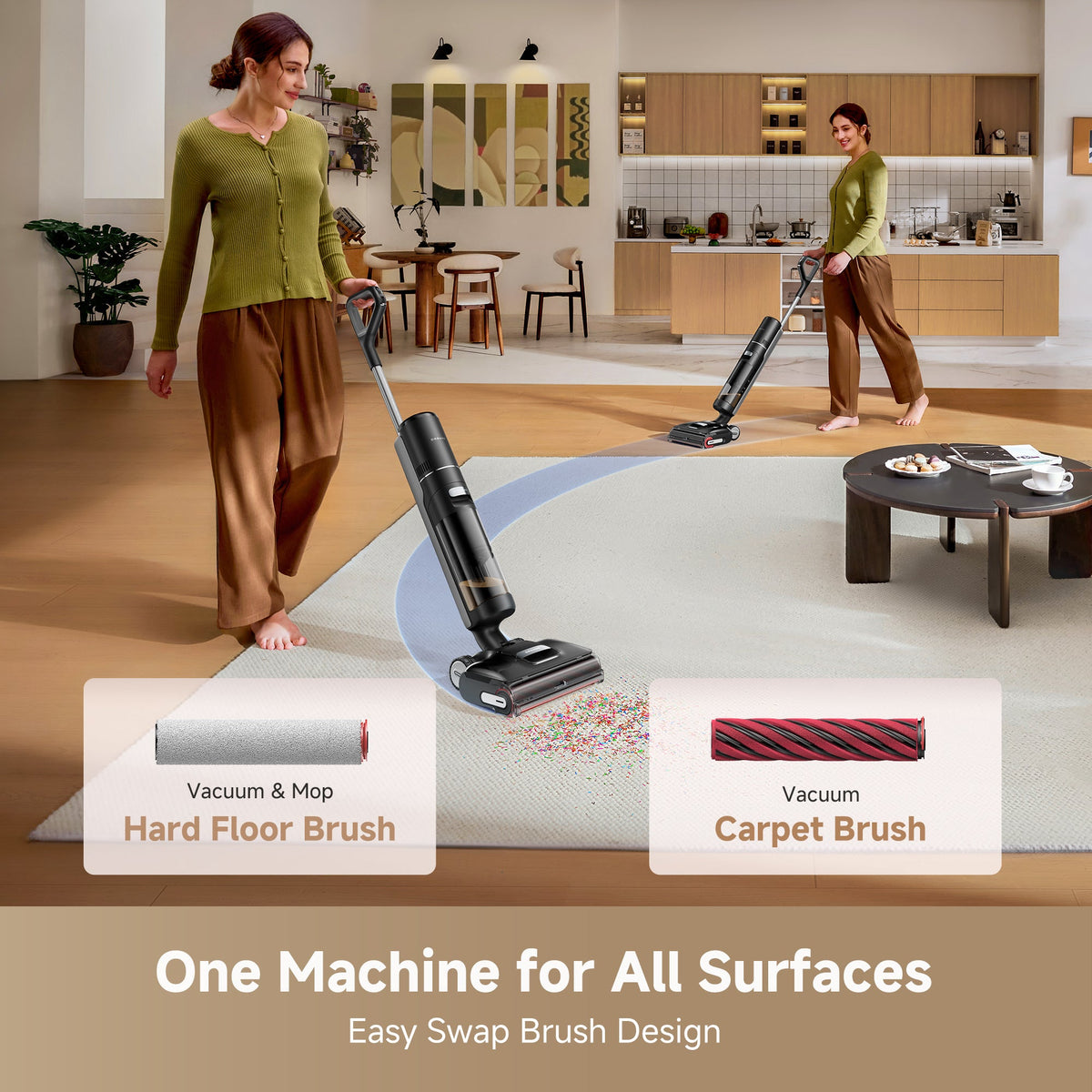 Dreame H15 Pro CarpetFlex Wet Dry Vacuum Live Only