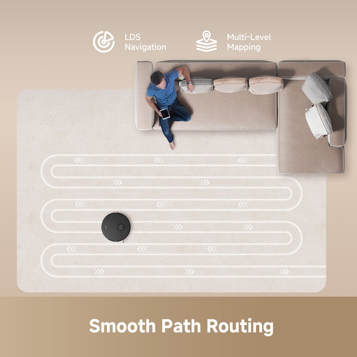Dreame GoVac 300 Robot Vacuum and Mop