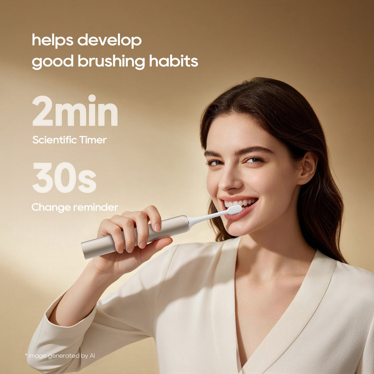 Dreame F01 Electric Toothbrush Gold