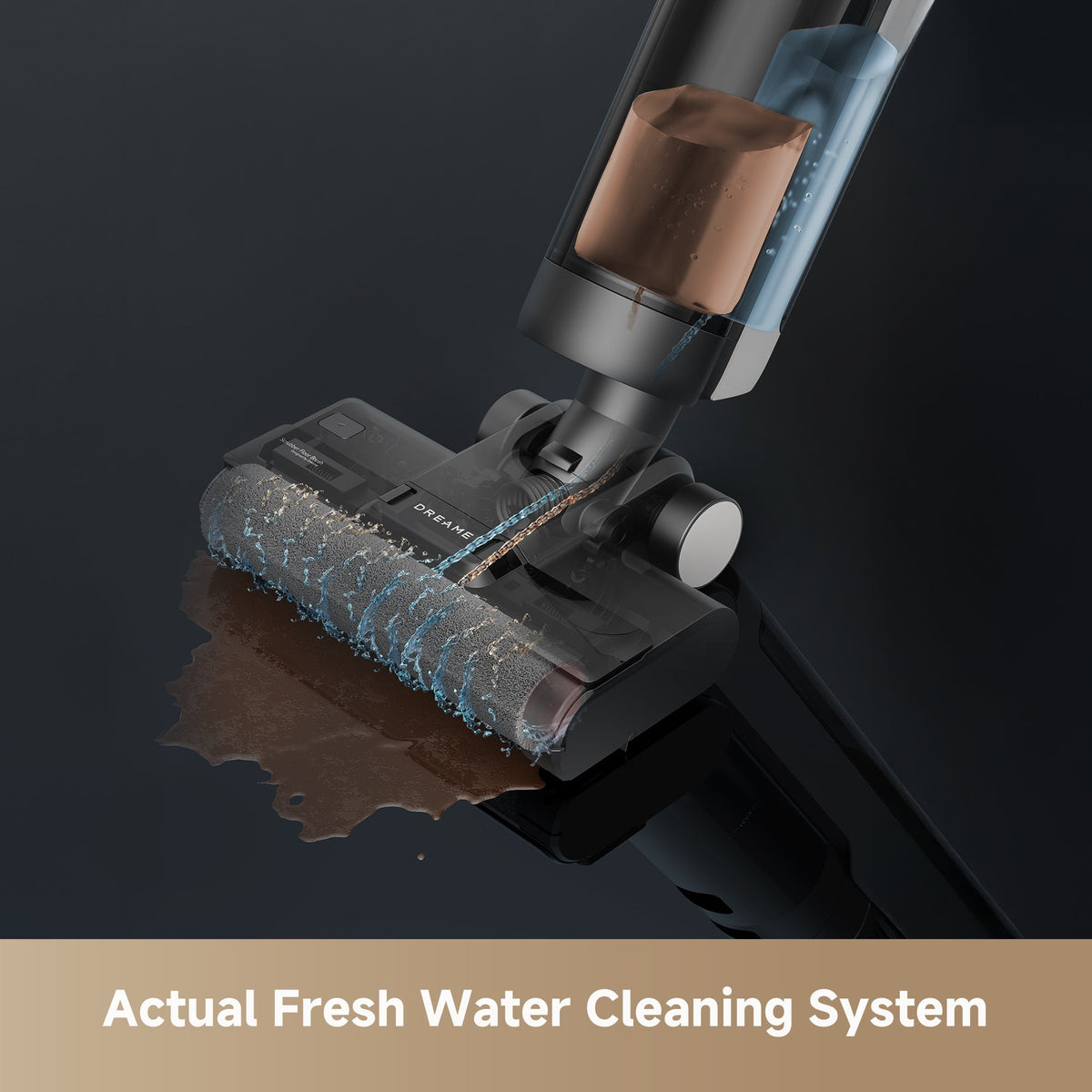 Dreame FloorX 301 Floor Washer, Mop Vacuum Combo with Auto Self-Cleaning