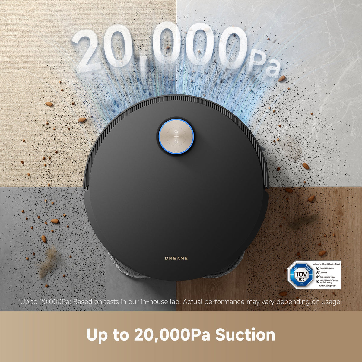 Dreame GoVac 800 Robot Vacuum and Mop