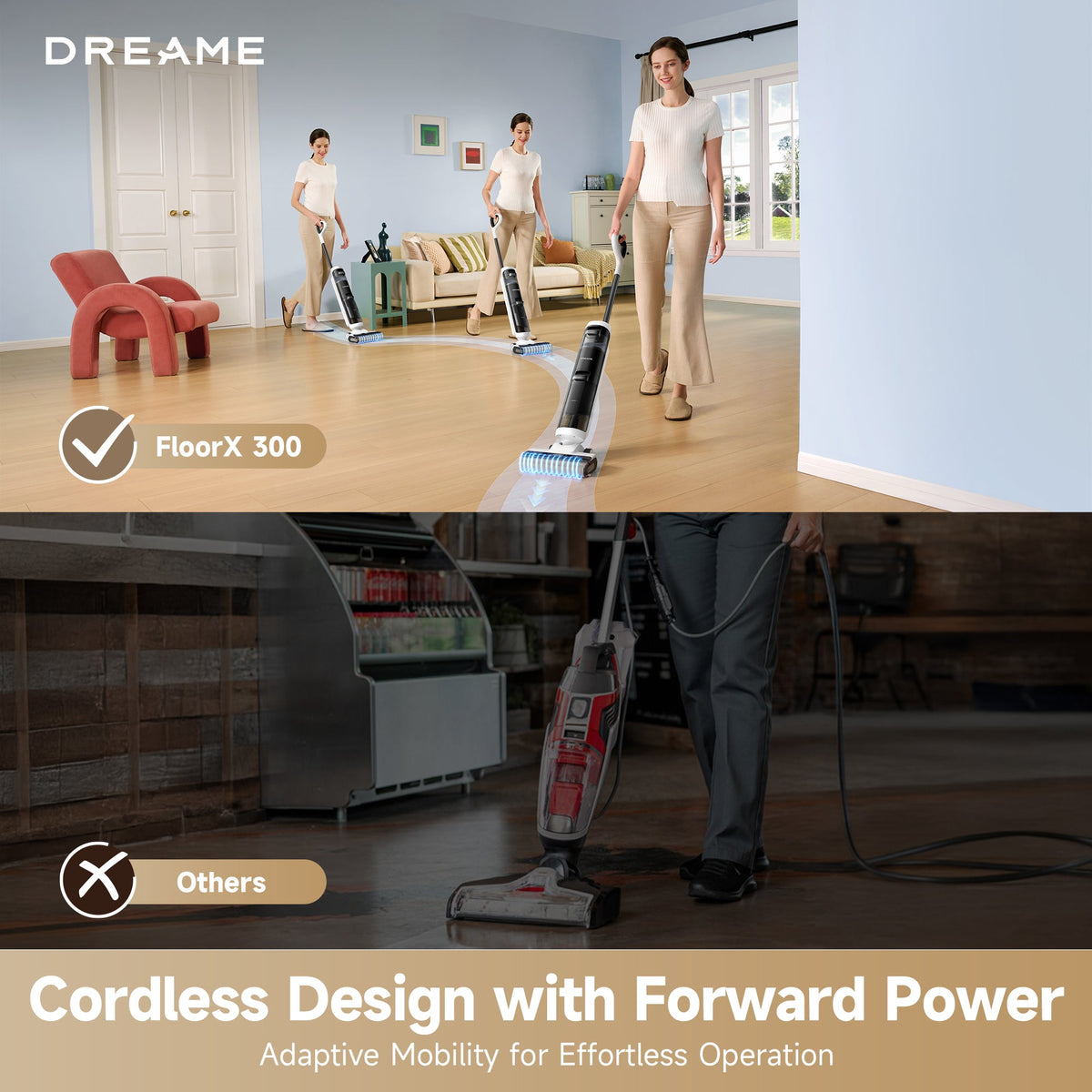 Dreame FloorX 300 Wet Dry Vacuum Cleaner