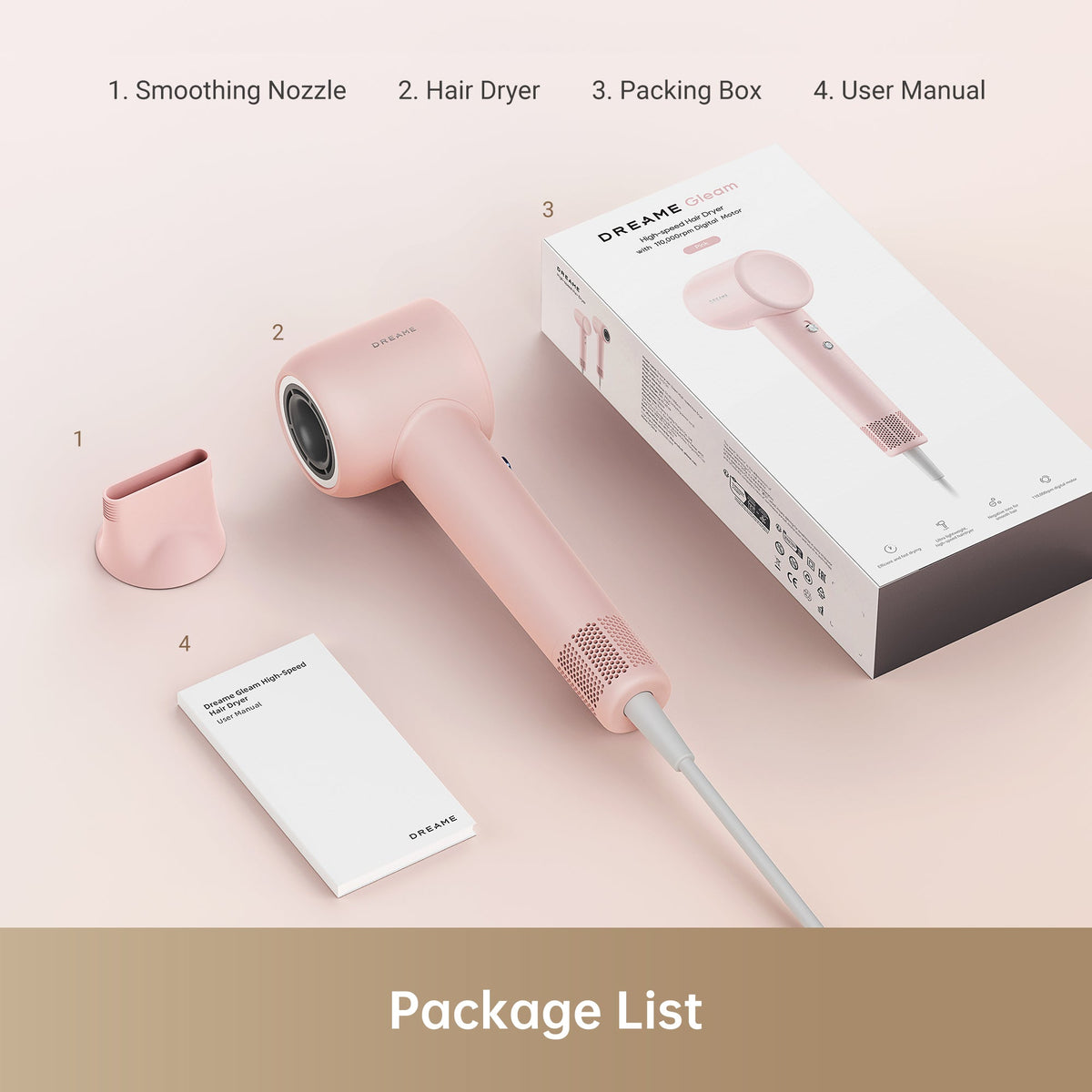 Dreame Hair Gleam High-Speed Hair Dryer