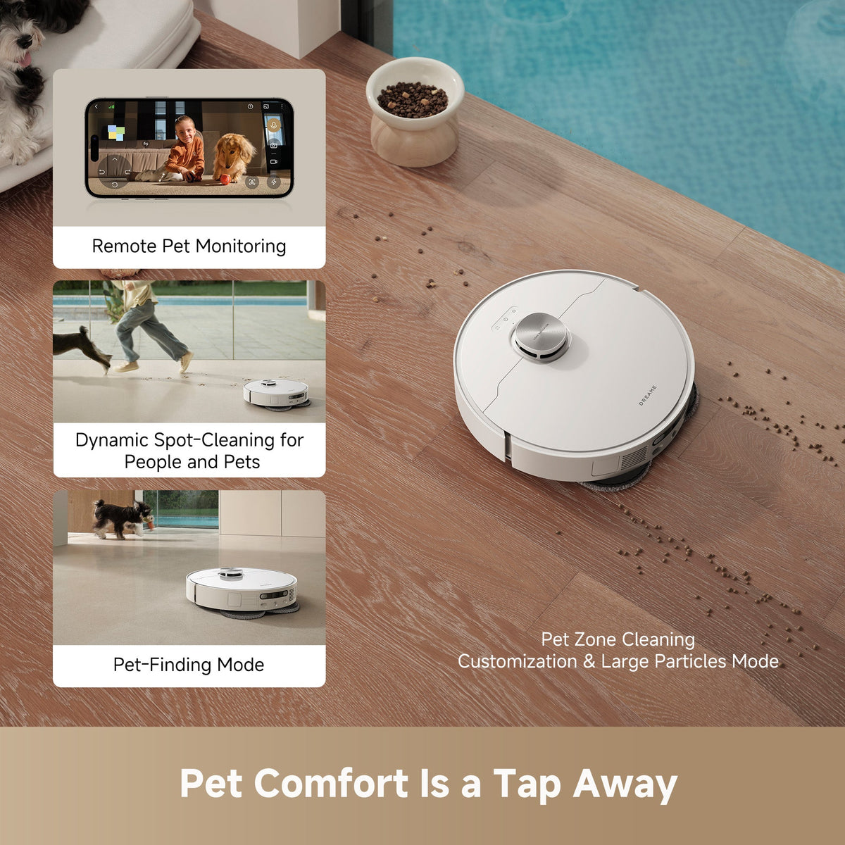Dreame GoVac 500 Robot Vacuum and Mop