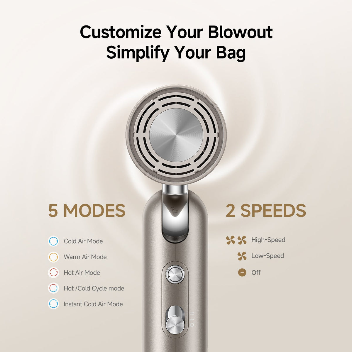 Dreame Pocket Pro High Speed Hair Dryer