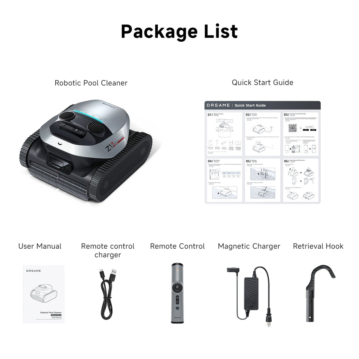 Dreame Z1 Pro Robotic Pool Cleaner - Free Gift Sunglasses