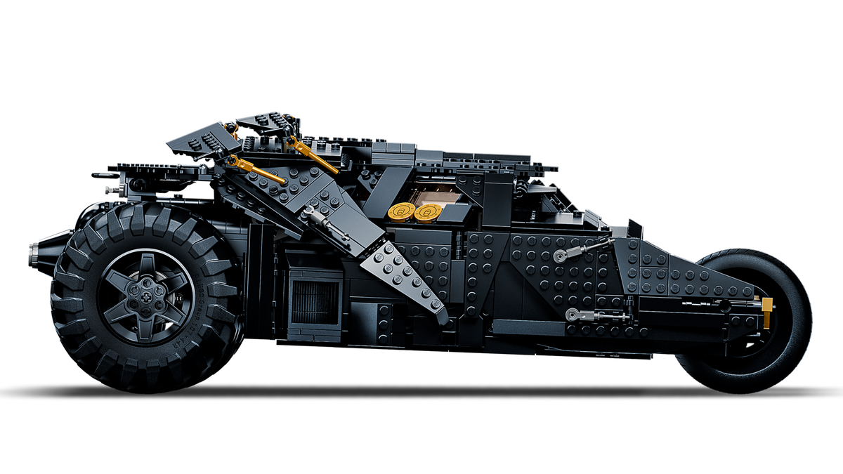 2068PCS Batmobile Tumbler Compatible 76240 70169