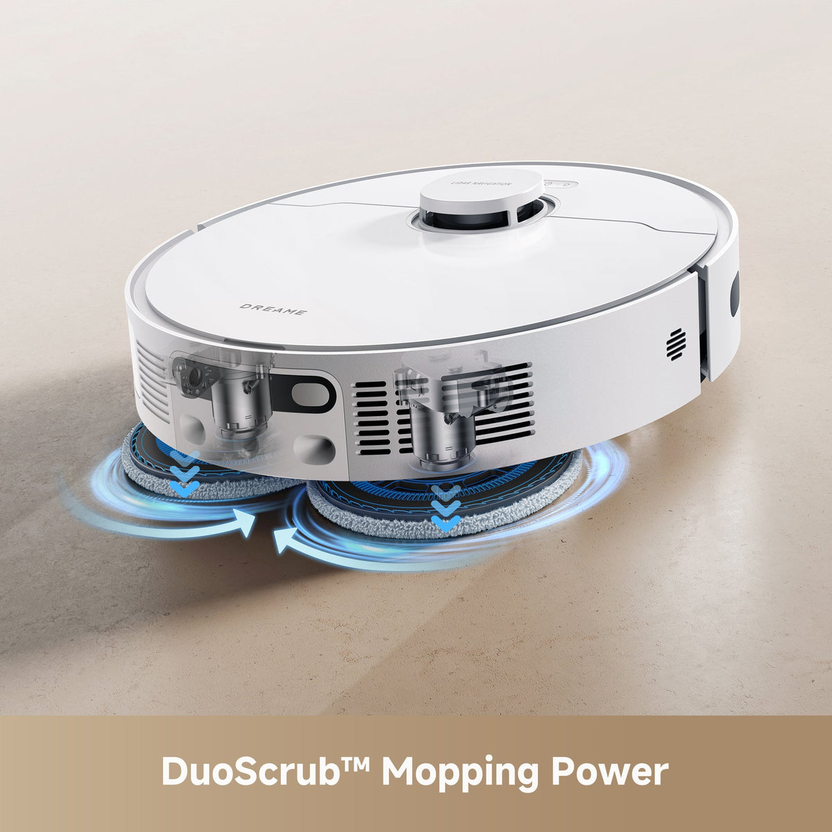 DREAME D20 Ultra Robot Vac and Mop White