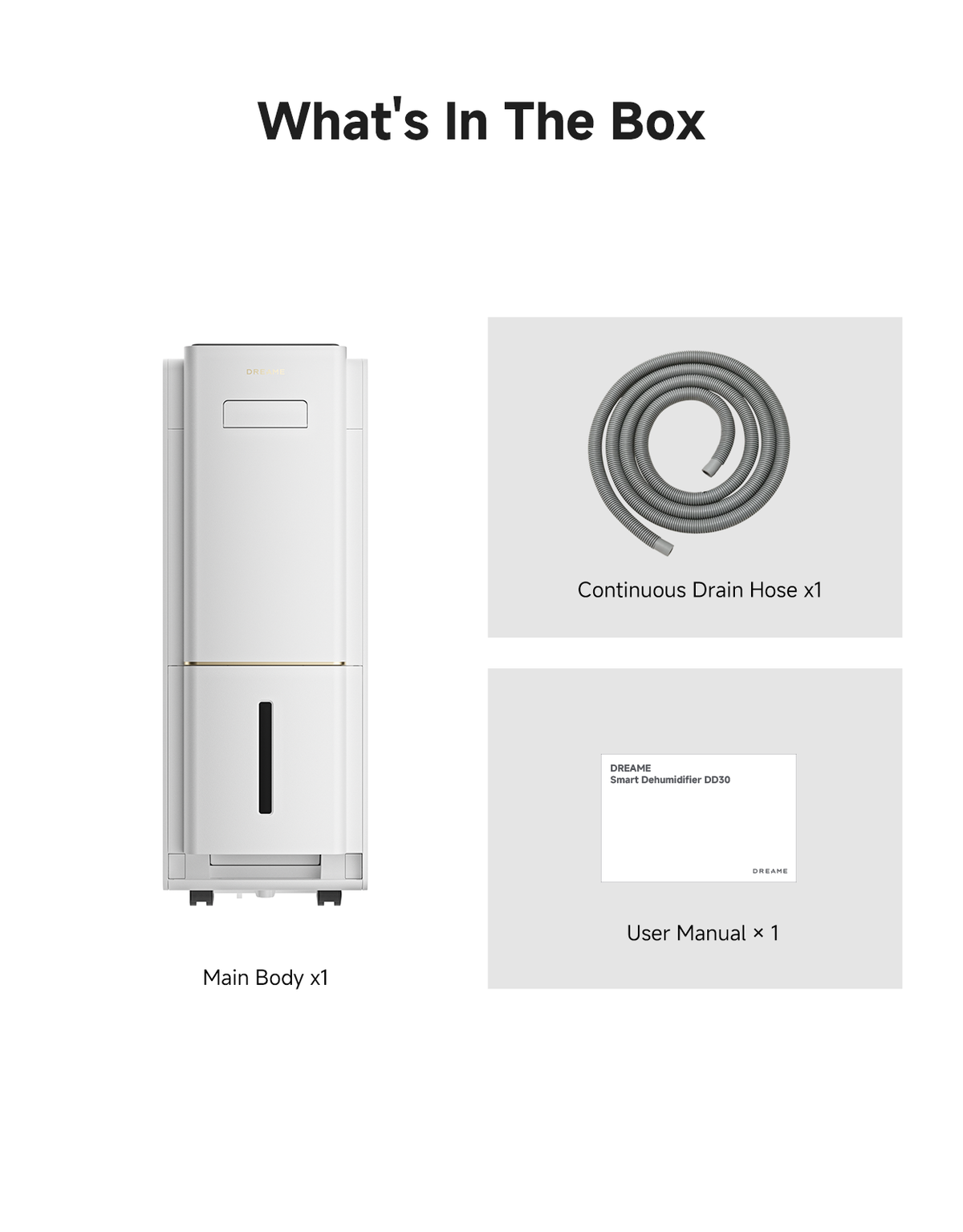 Dreame DD30 Smart Dehumidifier