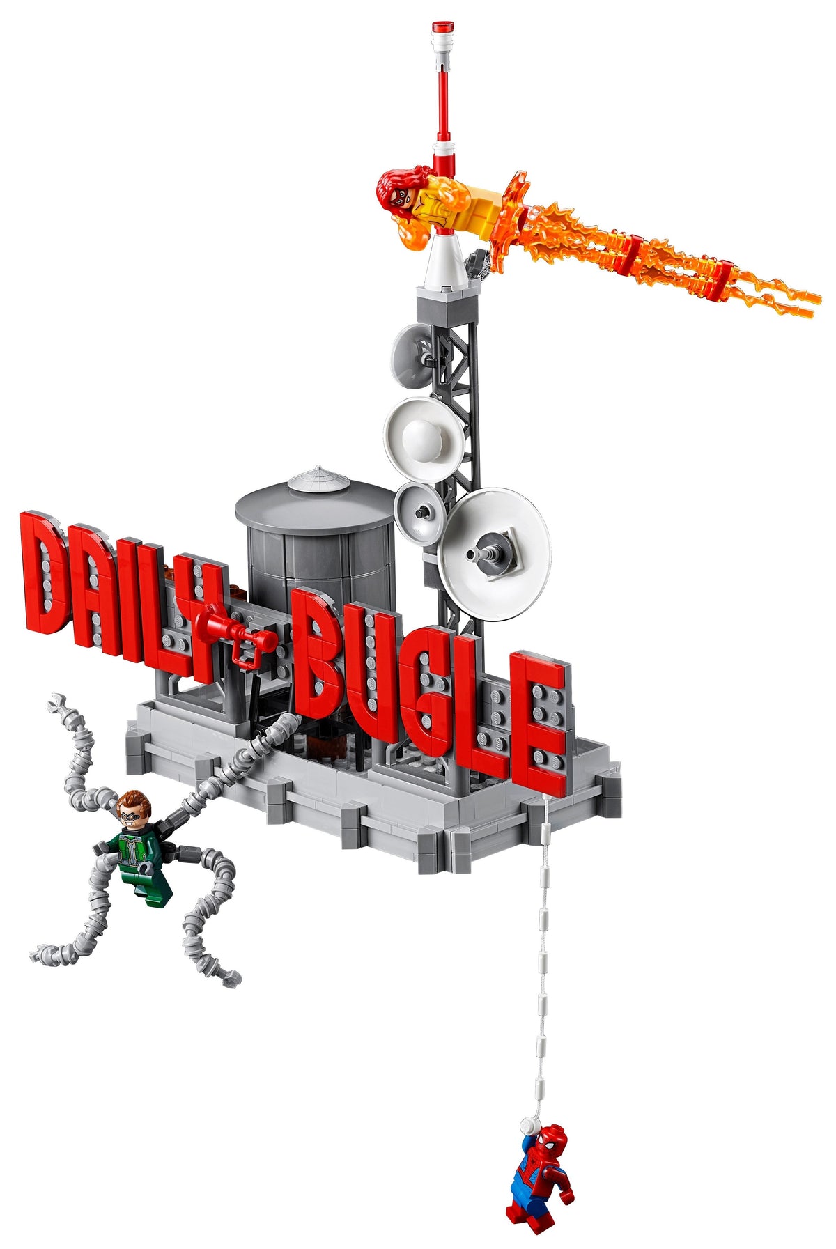3772PCS Daily Bugle Marvel Skyscraper Building Blocks Toy Gift Set 76178 EU