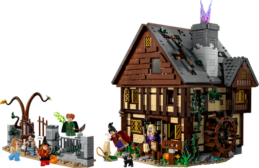 2316pcs 10900 Hocus Pocus The Sanderson Sisters' Cottage CN