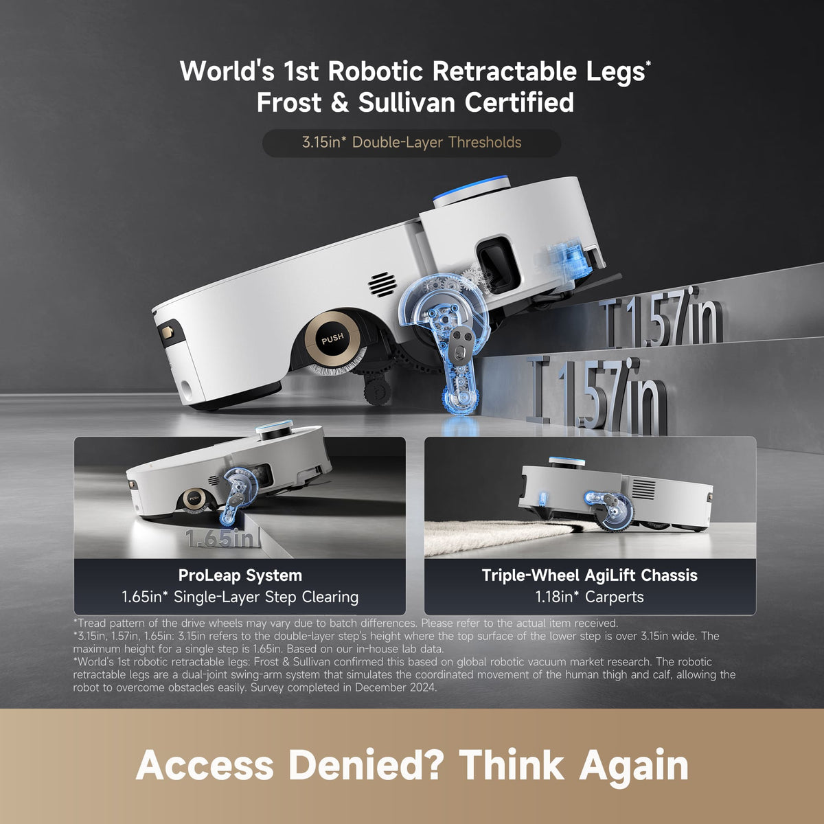 Dreame Aqua10 Ultra Roller Robot Vacuum (App Only)