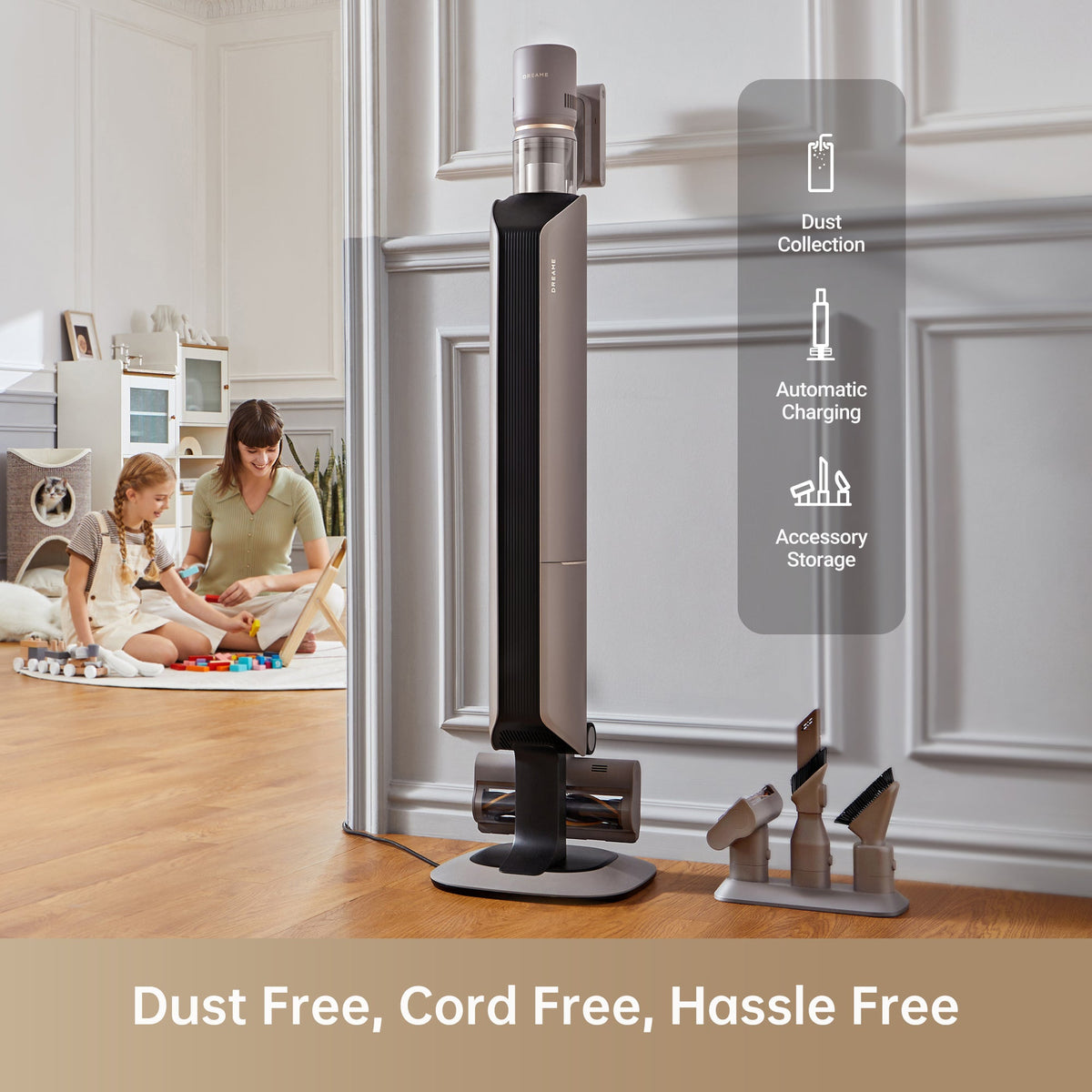 Dreame Z10 Station Cordless Stick Vacuum