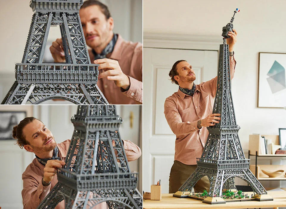 10001 PCS Eiffel Tower - Buildings Set EU