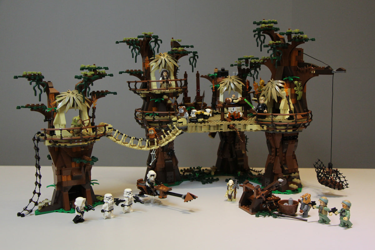 Star Wars Ewok Village 10236 Pcs 1990 Complete Building Set Model Gift
