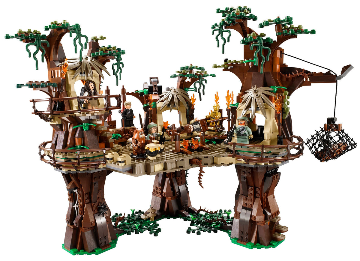 Star Wars Ewok Village 10236 Pcs 1990 Complete Building Set Model Gift