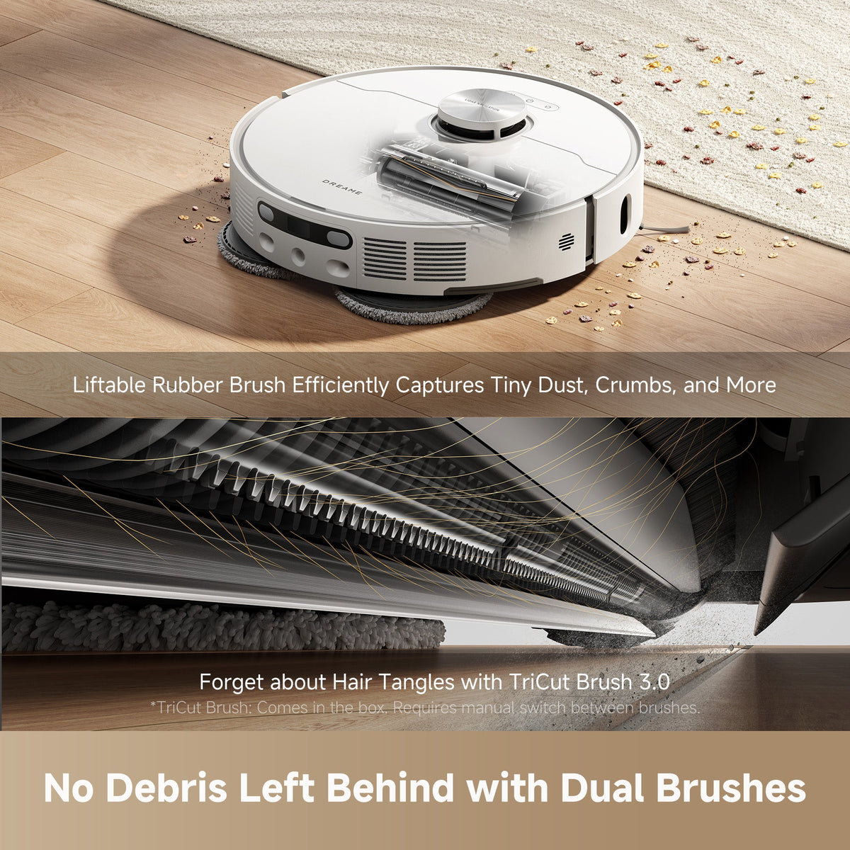 DREAME Govac 500 Robot Vac and Mop