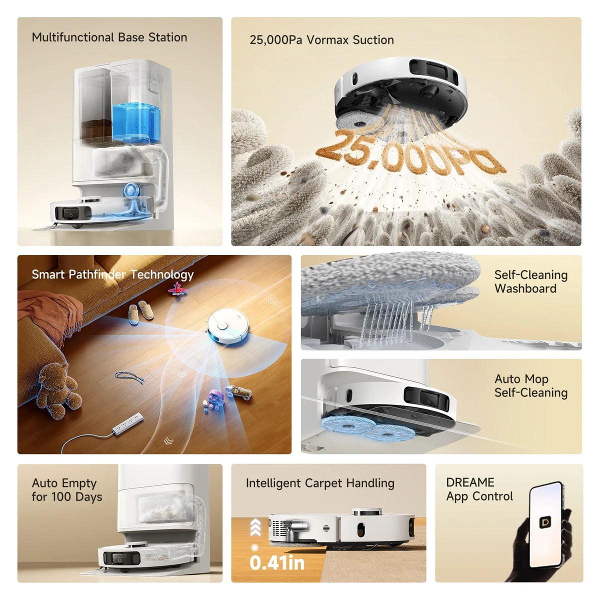 Dreame D30 Ultra CE Robot Vacuum