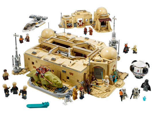 3187PCS Mos Eisley Cantina king X1960 60016 88801 75290 CN