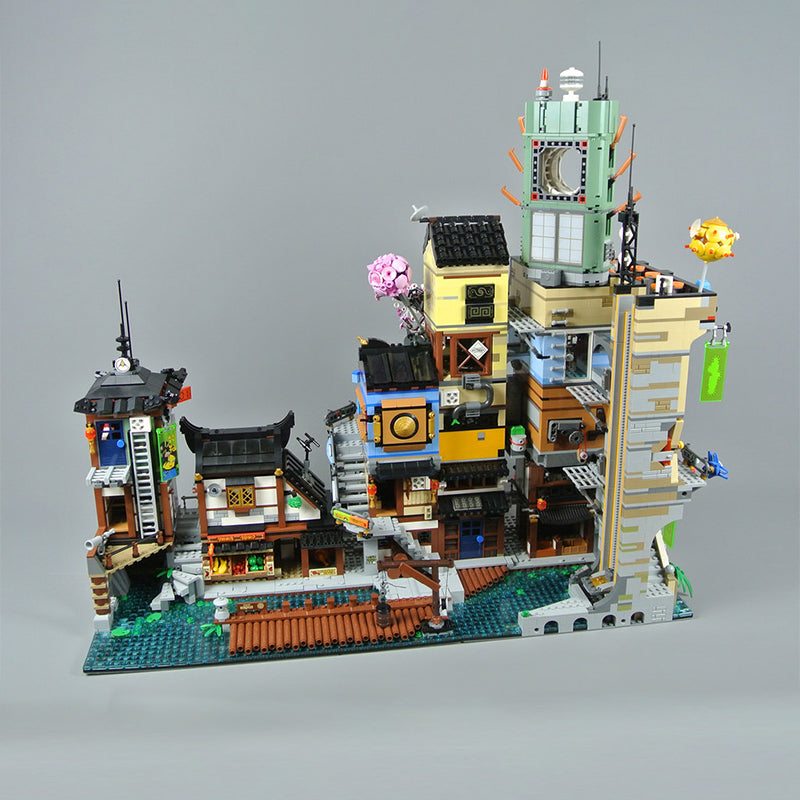 3553pcs King89066 NINJAGO City Docks CN