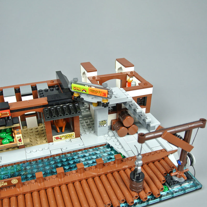 3553pcs King89066 NINJAGO City Docks CN