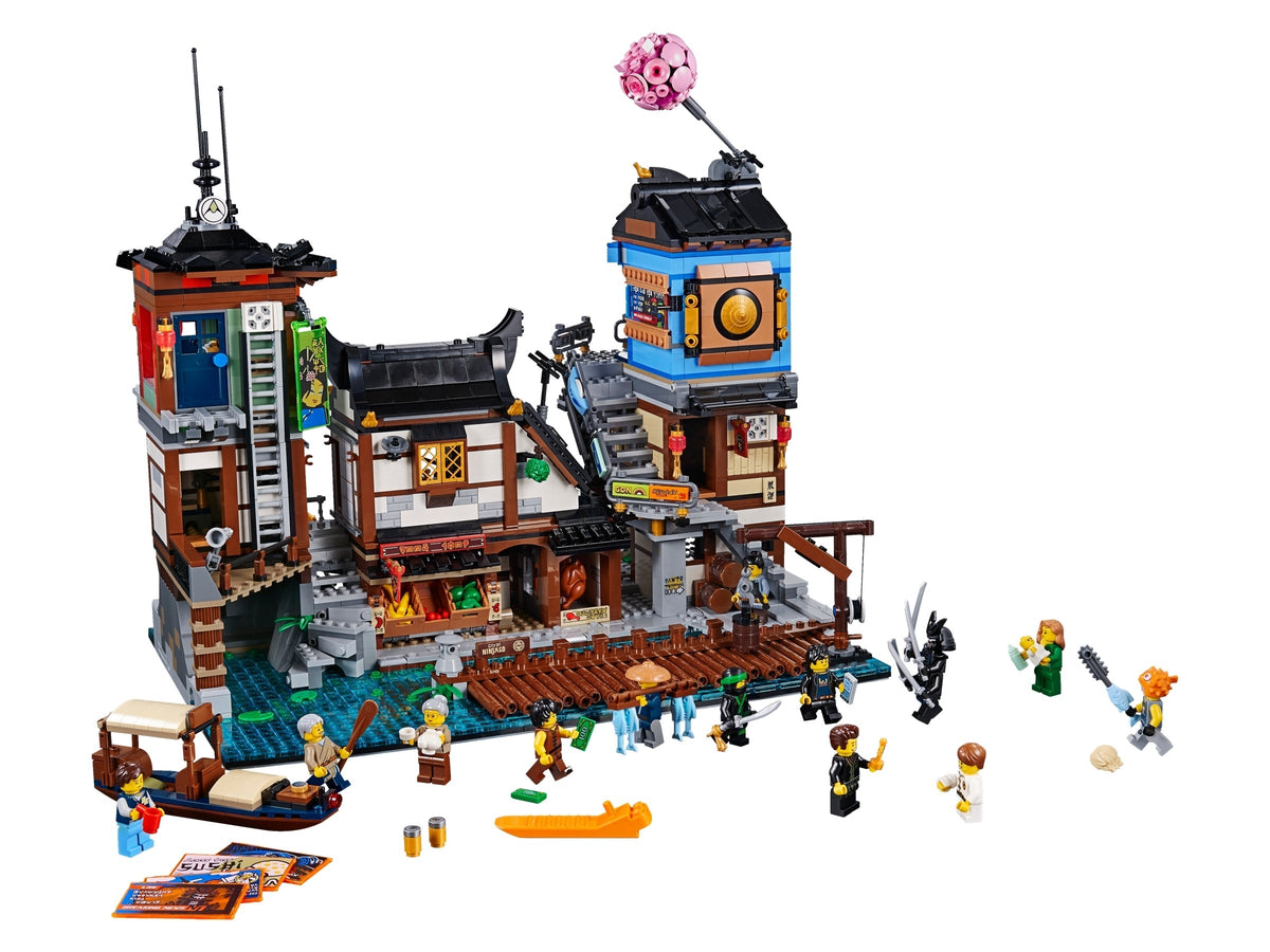 3553pcs King89066 NINJAGO City Docks CN