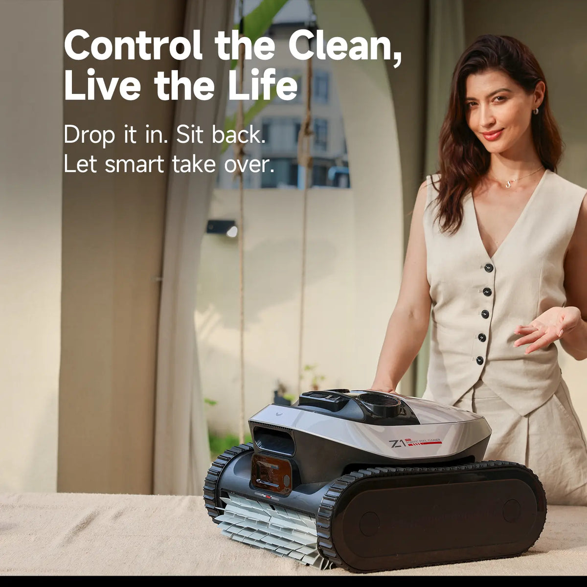 Dreame Z1 Pro Robotic Pool Cleaner - Free Gift Sunglasses