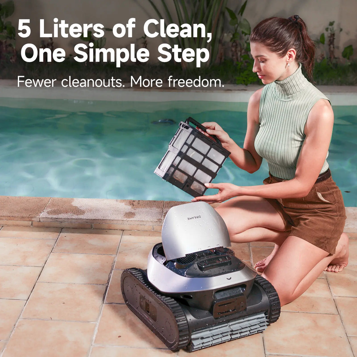 Dreame Z1 Pro Robotic Pool Cleaner - Free Gift Sunglasses