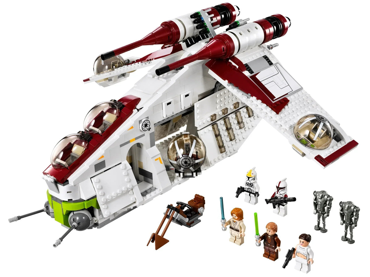 1224pcs Republic Gunship Set Compatible Building Toy Set US