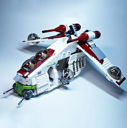 1224pcs Republic Gunship Set Compatible Building Toy Set US
