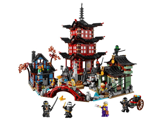 2150pcs Temple of Airjitzu PCS 2028 Building Blocks Set CN